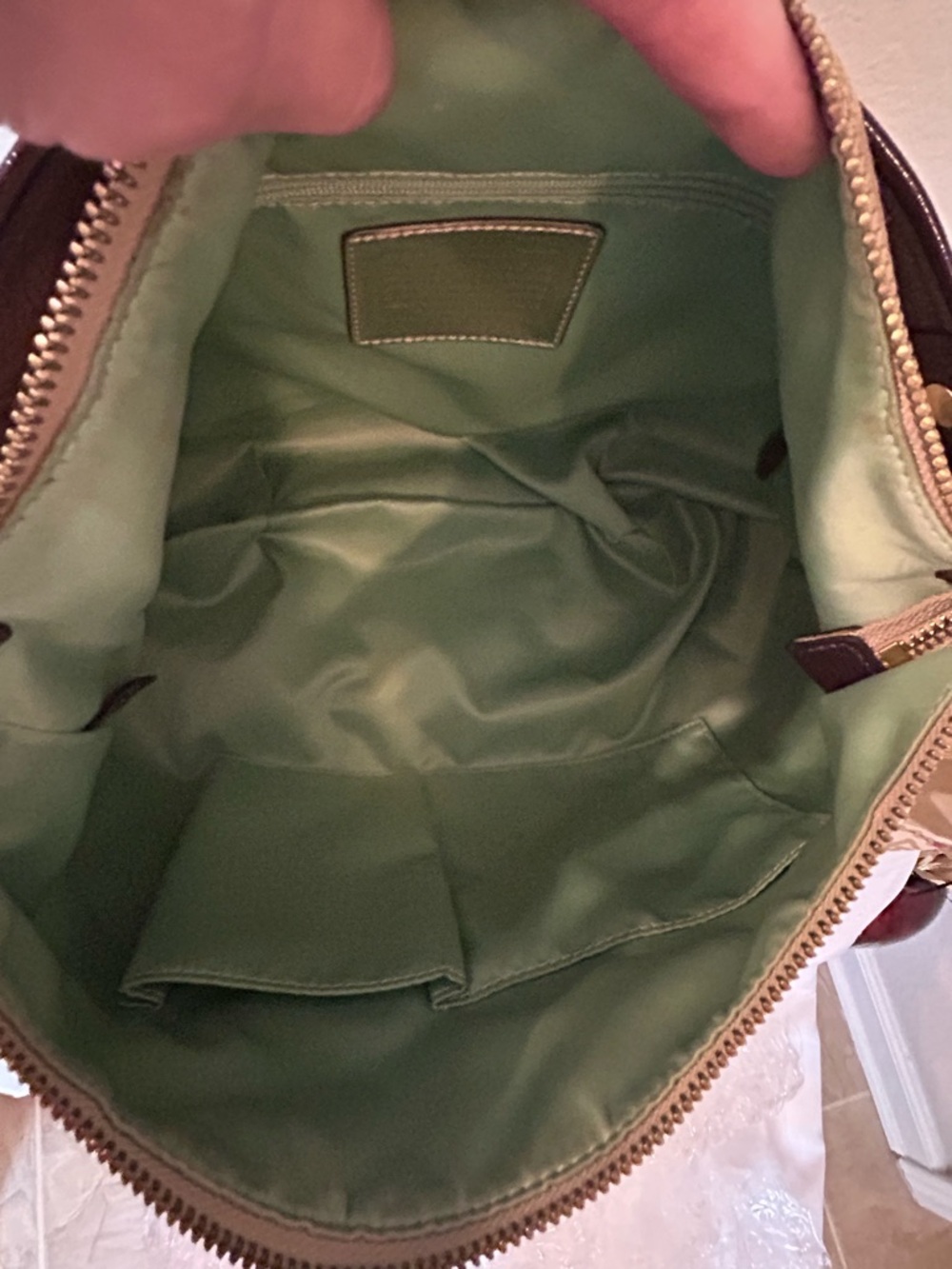 COACH Poppy Multicolor Signature Hobo Bag - Picture 11 of 16